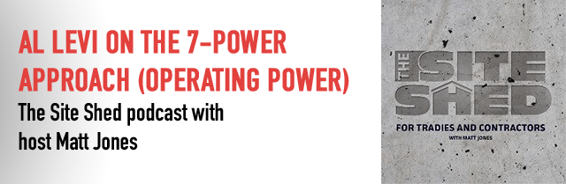 Operating Power: Powering Your Business Using the 7-Power Contractor Approach Series | The Site Shed Podcast