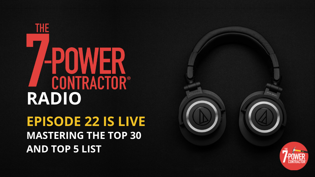 022 – Mastering the Top 30 and Top 5 List