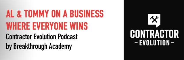 How to Build a Business Where Everyone Wins | Contractor Evolution Podcast